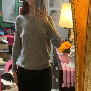 Forever 21 gray sweater